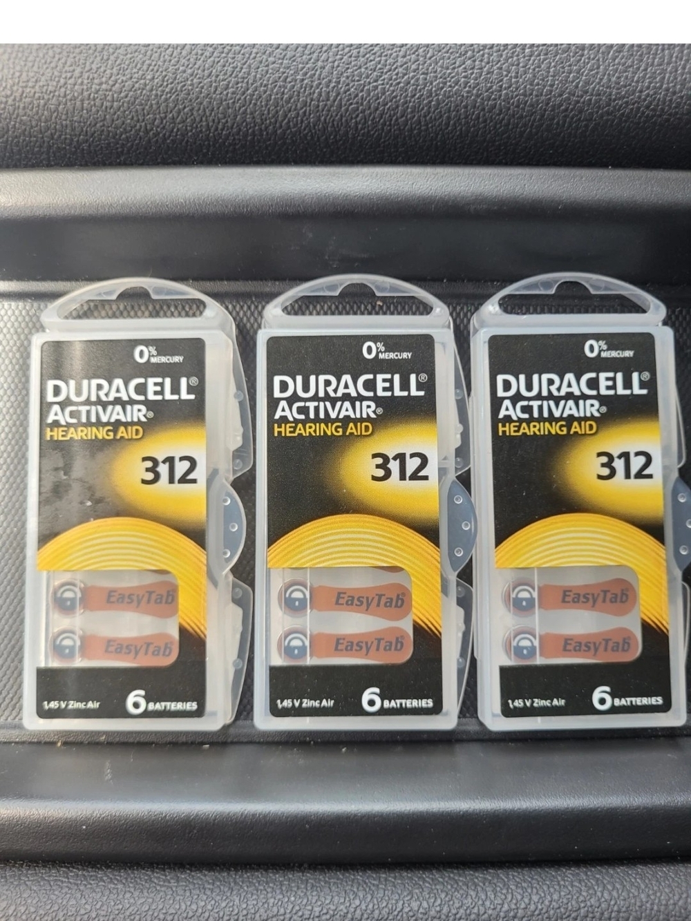 Duracell Activair 312 Hearing Aid Batteries - 18